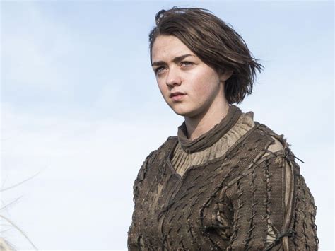 maisie williams age game of thrones season 1|More.